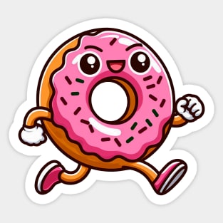 Donut Fast Food Sticker